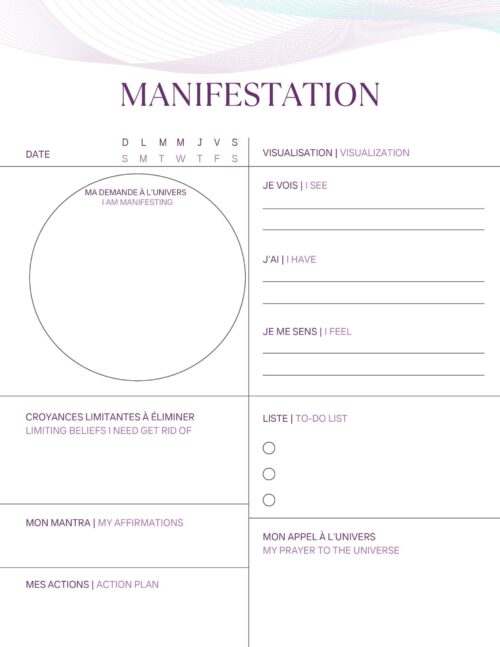 Page Manifestation 2025 du livre Manifest & Flow